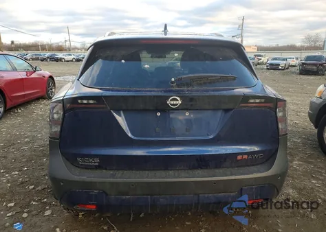 2025 Nissan Kicks Sr z USA, uszkodzony, nr VIN 3N8AP6DB2SL306822